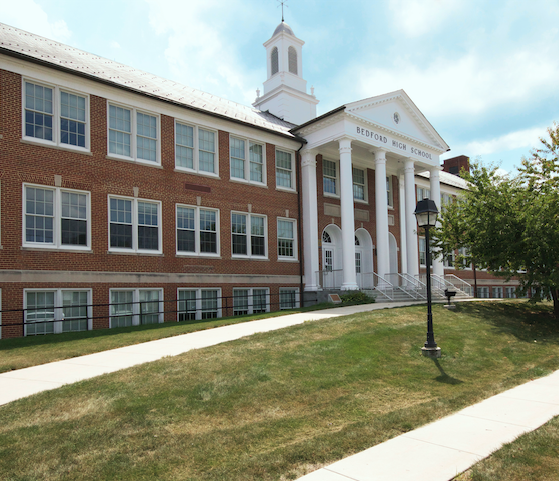 Bedford High School Front Photo