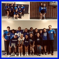Spirit Week "Blue and White Day"